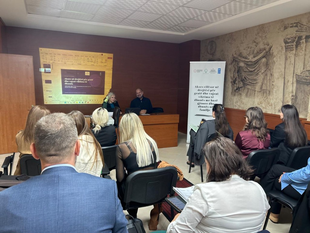 Training session on access to justice for women and girls victims of violence, Durrës Local Bar Association - 1