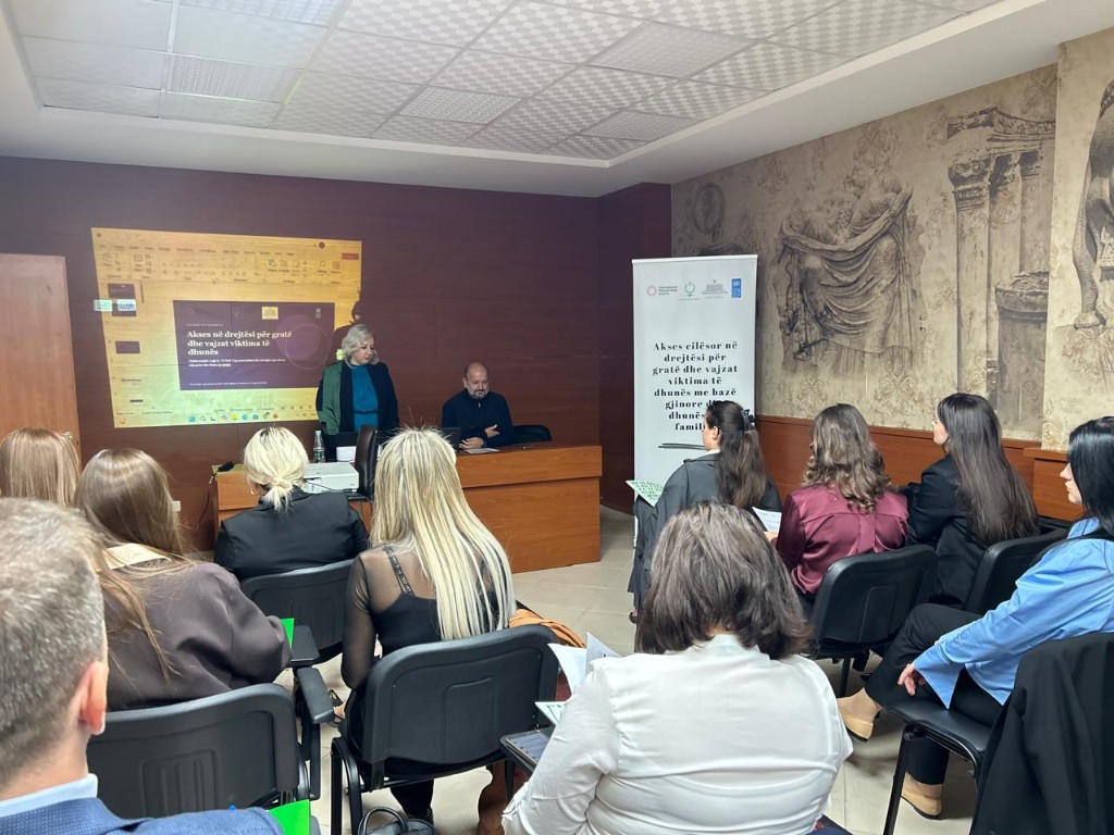 Training session on access to justice for women and girls victims of violence, Durrës Local Bar Association - 2