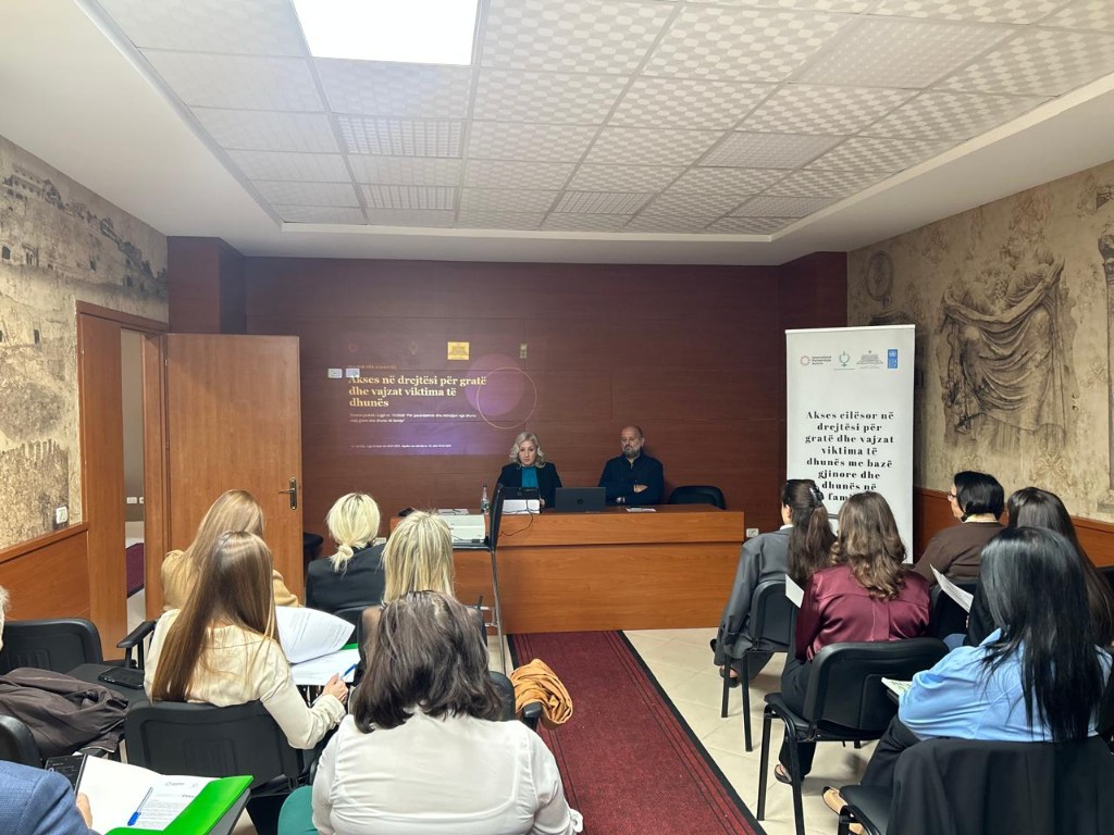 Training session on access to justice for women and girls victims of violence, Durrës Local Bar Association - 6